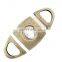 Stainless Steel Cigar Scissors Double Blade Knife Cigar Cutter Customized Logo