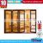 new style quality upvc accordion folding door Soundproof double glazed doors