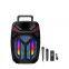 ZQS15108 active super 40W power 15 inches with MIC OEM bluetooth speaker with colorful lights