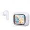 Hot Selling TWS ANC ENC True Wireless Stereo Earbuds with LCD Touch Screen Noise Cancelling Headphones HiFi Earphones Headphones