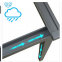 3*6m waterproof and easy assemble outdoor pergola