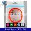 wholoesale silicone smart bracelet smart watch pedometer smart watch