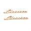 Fashion Bag Hardware Decoration Accessories Metal Nameplate Plate Custom Corrosion Resistant logo Bag Parts Accessories