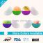 Silicone ball shaped ice cube tray