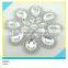 Hotfix Clear Rhinestone Trim Patch Iron on Shiny Glass Stone Applique 6x20cm