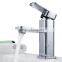 No.Y4508 Cheap Wall Mounted Chrome Bathroom Single Handle Brass Basin Mixer