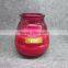 honey pot glass cup candles