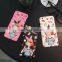PU Leather 3D Design Candy Girl Case for iPhone
