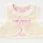 Japanese wholesale products high quality cute ribbon baby winter vest for girl clothes kids wear toddler clothing children
