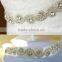 New Best Deal Hair White Pearl Crystal Bride Headdress By Hand Wedding Dress Accessories Bridal Hair Jewelry