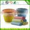 LDPE drawstring on roll trash bag