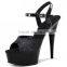 15cm Ultra High Heels Night club Shoe Sexy Platform Sandals High Heeled Party/Wedding shoes