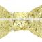 Hot selling sequin hair bow with clip boutique hair bow handmade sequin hair clip CB-3590
