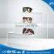 3 tier Clear Acrylic Eyeglass Display Stand
