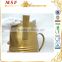 New products present mould stainless steel tea bucket for temples with golden plating MSF-5728
