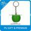 Ball Shaped Hot Sale PU Keychains