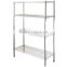 Hot Sale Stainless Steel Wire Rack Kitchen Tier Shelf Home used shelf