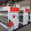 semi-automatic flexo corrugated box printing slotting die cutting creasing machine