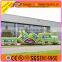 Manufacture amusement park thrill equipment jumbo inflatable obstacle course for kids