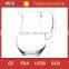 Heat resistant borosilicate decorative hot water glass pitcher