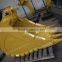 chinese manufacturer 20T excavator rock bucket for different brands