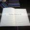 fashion color stripe canvas write note book