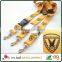 Exhibition lanyard lanyard gold accessories Printing Waterproof