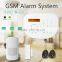 Newest alarm system wireless alarm system work with door bell support dingdong function & home security wireless alarm system