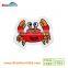 PVC printed non slip sticker bath set