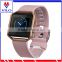 Silicone Bracelet Strap Replacement Band with Metal Frame For Fitbit Blaze Smart Fitness Watch