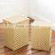 Unique Plastic Woven Storage Tote, set of 2