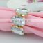 best selling table decoration & accessories type acrylic stones crystal wedding napkin ring