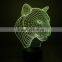 Color Change 3D Leopard LED Light