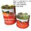 Factory supply good quality and lower price canned tomato paste