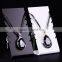5mm Black Acrylic Jewelry Necklaces Bust Display