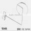Hot Sale decorative metal hooks price tag hanging hooks displays