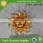 Metal wall decor sun face wall decor