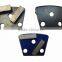 TOP Selling high quality Screw interface diamond grinding blocks for concrete