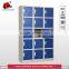 high quality blue office furniture steel 15 doors locker