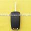 Keyless entry flip remote key Chevrolet 4+1 buttons HU100 blade
