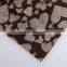 Polyester soft velvet plush discharge pattern printing fabric long plush print home textile fabric velvet bedding sheet fabrc