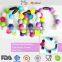 Wholesale Children BPA Free Silicone Bead Bracelets