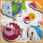 China manufacturer home decor animal customized foam songe puffy sticker