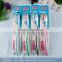 Personalized brand name medium bristle silicone toothbrush