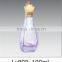 50ml, 100ml Various shapes perfume glass bottle with lid