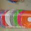Fabric surface foldable solar lantern with various color