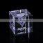 crystal arts 10*10*10cm crystal glass for engraving cube