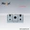 Cheaper price stainless steel table top 5 burner gas stove cover with ce certifiate