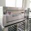 Single Deck 1 Tray Europe Standard Electric Infrared Pizza Oven With Steam