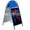 Various Sizes A1 Shape Poster Frame Iron Board Pavement Stand